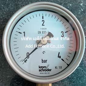 RFM 4 RB 100 Pressure Gauge